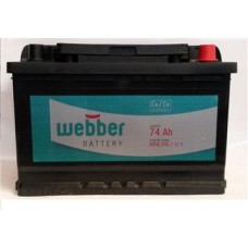 Akumulator WEBBER 12V 74Ah 680A